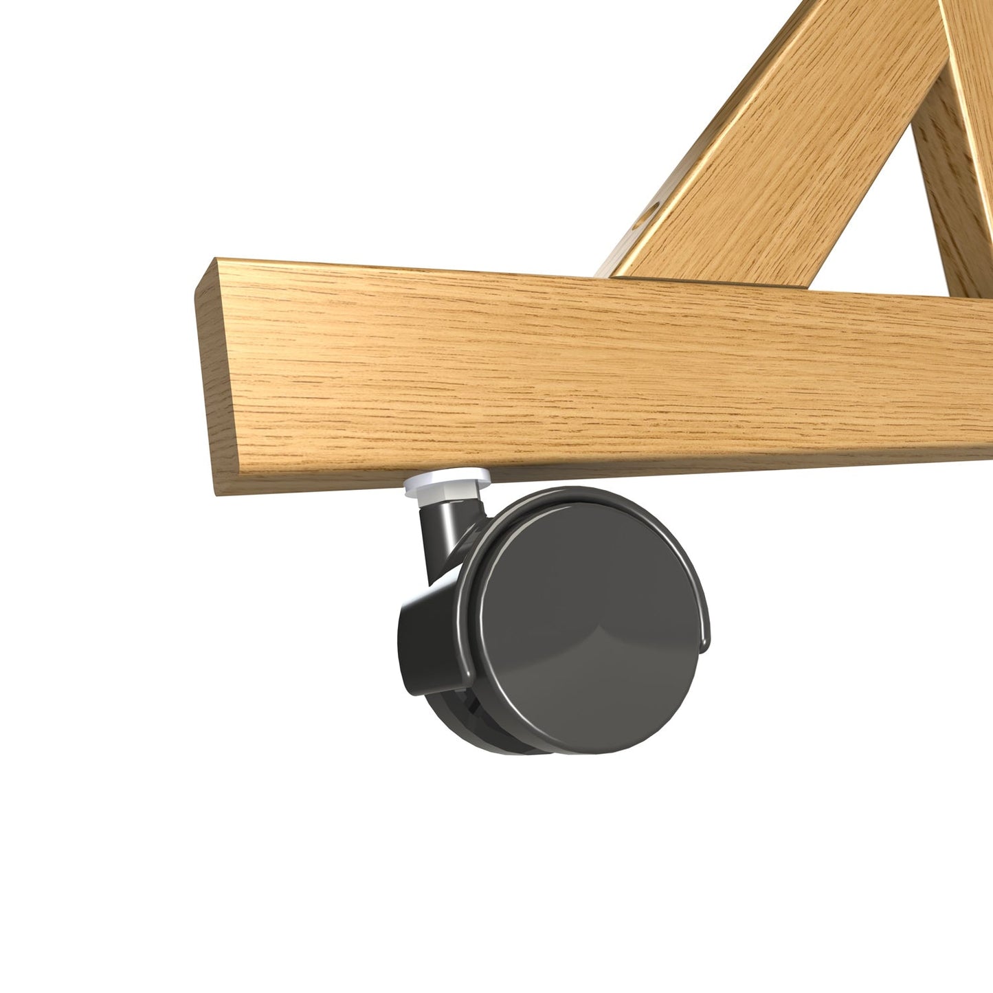 Ghent Casters for Wood Frame Reversibles, 4 - Count (GHE - C4) - SchoolOutlet