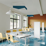 Ghent EZ Mobile Porcelain Whiteboard, Aluminum Frame, Magnetic, 75