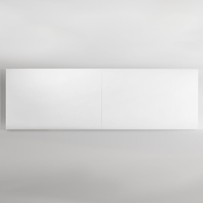 Ghent Flyte Duo Double - Sided Frameless Whiteboard, 4' x 16', White, Two Piece (GHE - FLYD - 416 - GM - WH - 2P) - SchoolOutlet