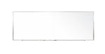 Ghent M1 Porcelain Magnetic Whiteboard, Aluminum Frame, 4'H x 10'W - 2 pieces (GHE - M1 - 410 - 4 - 2P) - SchoolOutlet