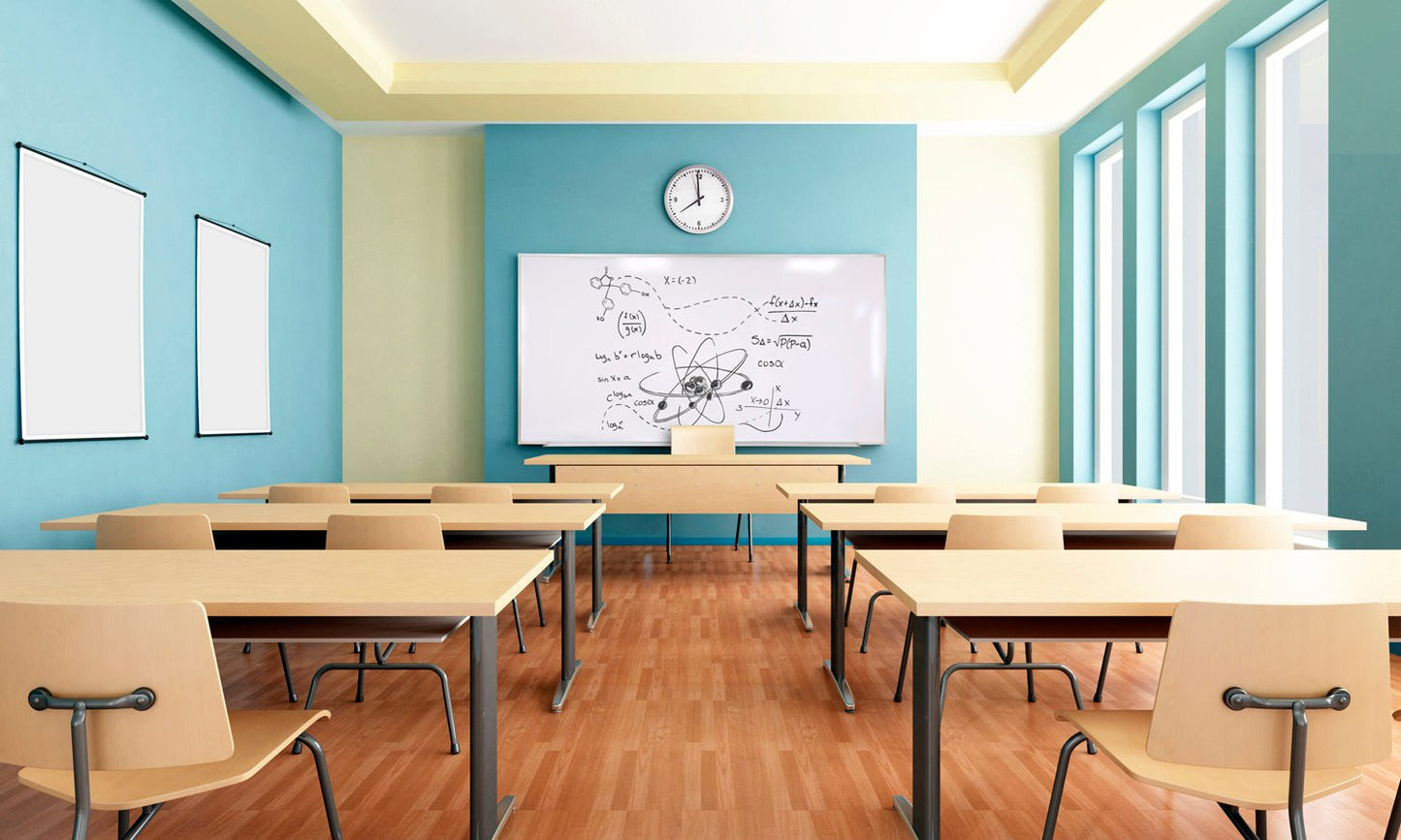 Ghent M1 Porcelain Magnetic Whiteboard, Aluminum Frame, 4'H x 5'W (GHE - M1 - 45 - 4) - SchoolOutlet