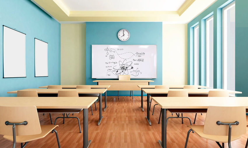 Ghent M1 Porcelain Magnetic Whiteboard, Aluminum Frame, 4'H x 5'W (GHE - M1 - 45 - 4) - SchoolOutlet