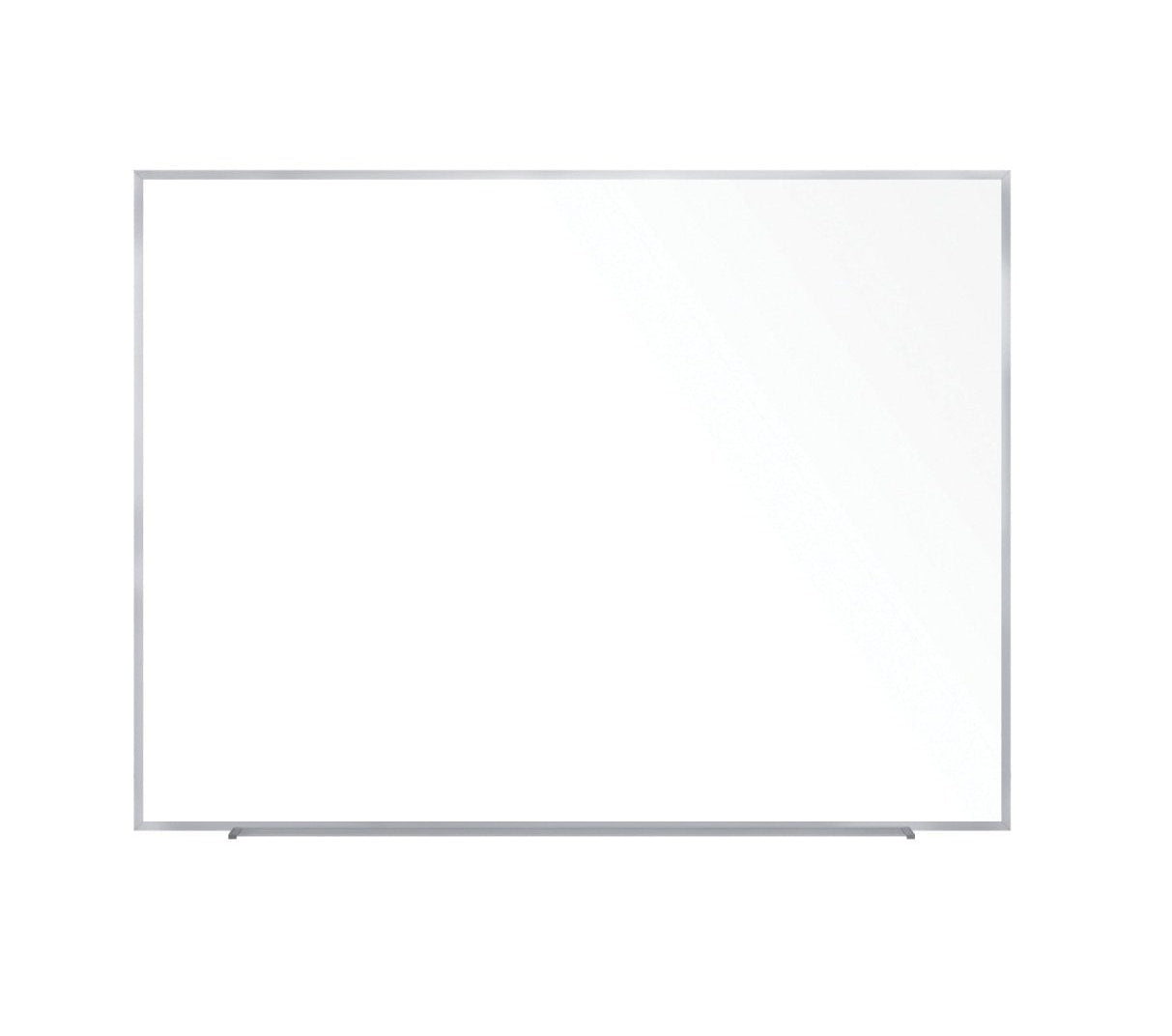 Ghent Proma Magnetic Porcelain Whiteboard, Aluminum Frame, 5'H x 6'W (GHE - M1P - 56 - 4) - SchoolOutlet