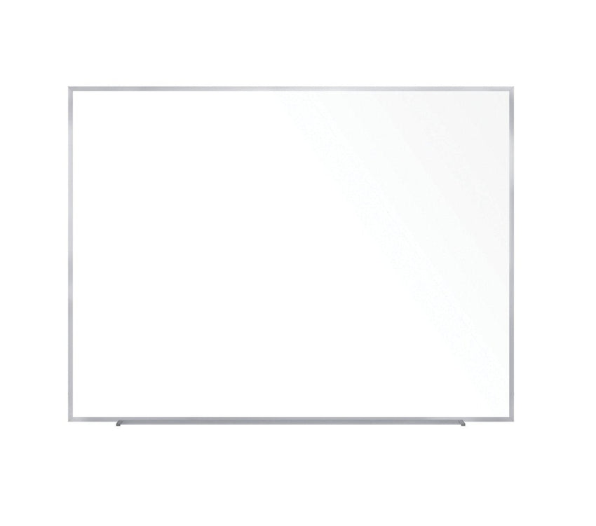 Ghent Proma Magnetic Porcelain Whiteboard, Aluminum Frame, 5'H x 6'W (GHE - M1P - 56 - 4) - SchoolOutlet