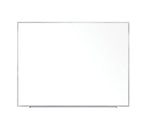 Ghent Proma Magnetic Porcelain Whiteboard, Aluminum Frame, 5'H x 6'W (GHE - M1P - 56 - 4) - SchoolOutlet