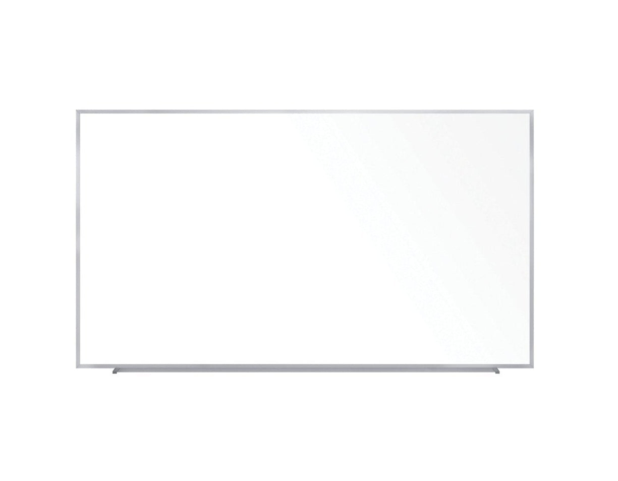 Ghent Proma Magnetic Porcelain Whiteboard, Aluminum Frame, 5'H x 8'W (GHE - M1P - 58 - 4) - SchoolOutlet