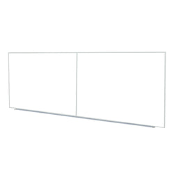 Ghent M2 Non-Magnetic Whiteboard, Aluminum Frame, 4'H x 16'W (GHE-M2-416-4)