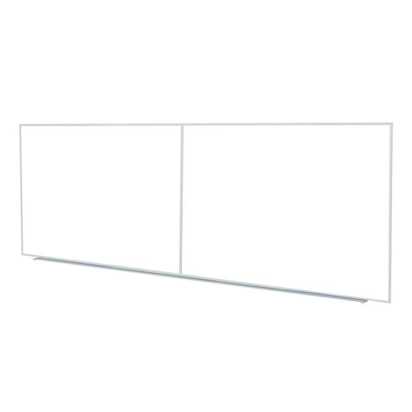 Ghent M2 Non - Magnetic Whiteboard, Aluminum Frame, 4'H x 16'W (GHE - M2 - 416 - 4) - SchoolOutlet