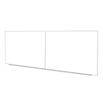 Ghent M2 Non - Magnetic Whiteboard, Aluminum Frame, 4'H x 16'W (GHE - M2 - 416 - 4) - SchoolOutlet