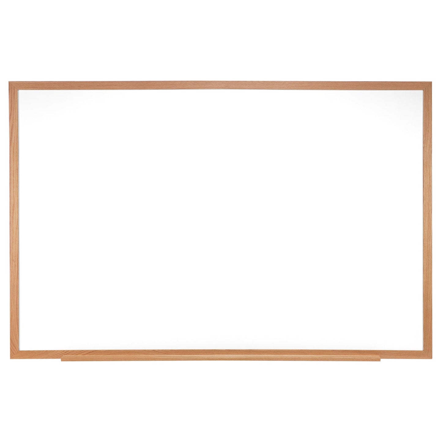 Ghent M2 Non - Magnetic Whiteboard, Wood Frame, 4'H x 8'W (GHE - M2W - 48 - 4) - SchoolOutlet