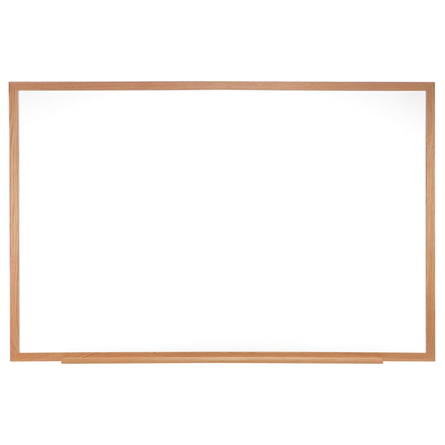 Ghent M2 Non - Magnetic Whiteboard, Wood Frame, 4'H x 8'W (GHE - M2W - 48 - 4) - SchoolOutlet