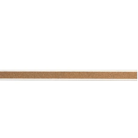 Ghent Maprail, Satin Aluminum w/ Cork Insert, 1"H x 6'W (GHE - MR6) - SchoolOutlet