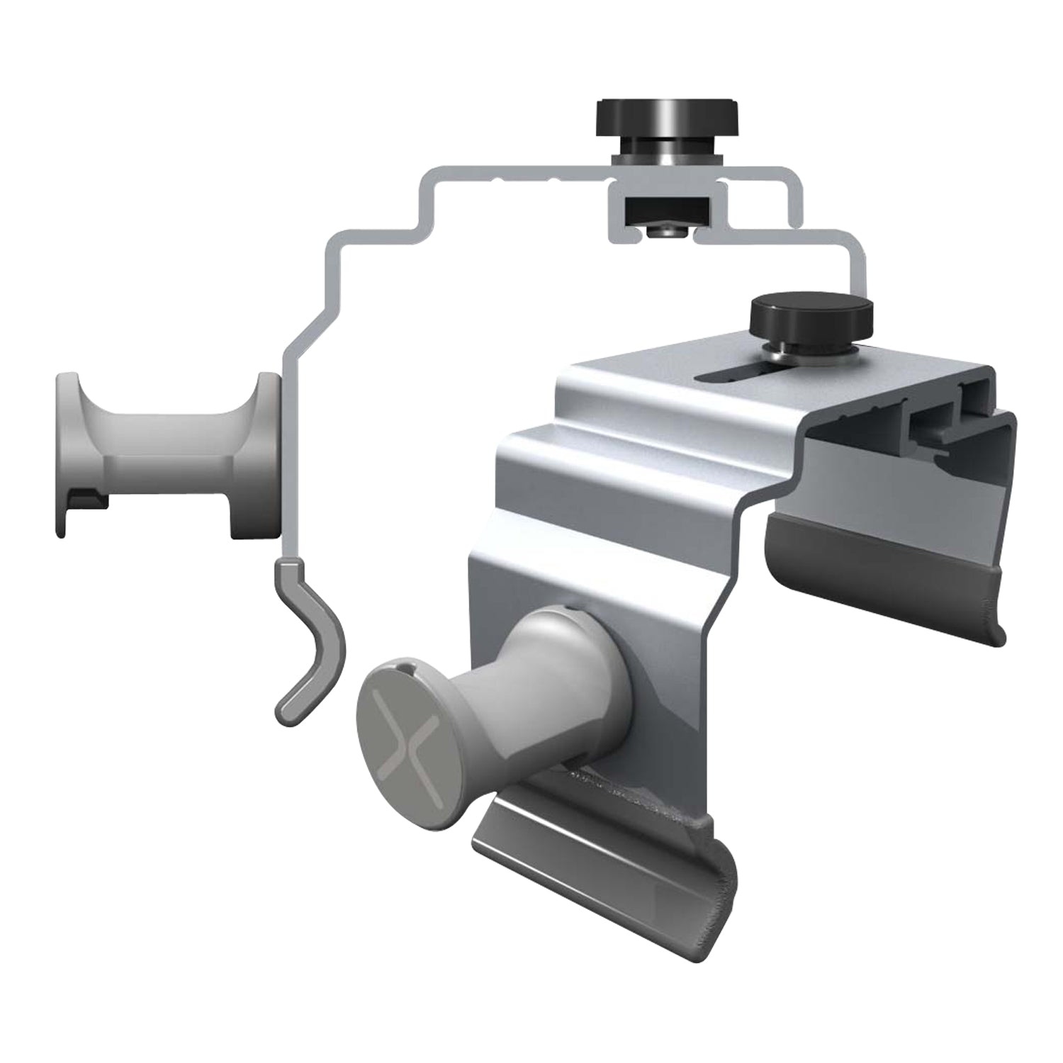 Ghent Nexus X - Hanger, Tablet Mounting Pegs for 1½"W - 2½"W Wall Panels, 8 Hangers - SchoolOutlet