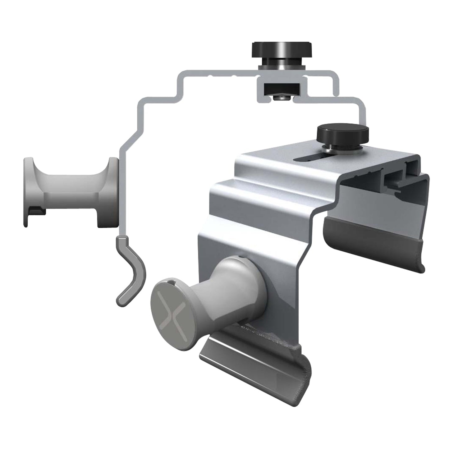 Ghent Nexus X - Hanger, Tablet Mounting Pegs for 2½"W - 3½"W Wall Panels, 8 Hangers - SchoolOutlet