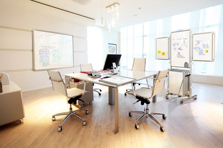 Ghent Nexus Porcelain Whiteboard, Magnetic, 3'H x 4'W (GHE - NEX134WMB) - SchoolOutlet