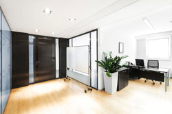 Ghent Nexus IdeaWall, Mobile 2-Sided Porcelain Whiteboard, Magnetic, 46"H x 70"W (GHE-NEX206MW-FR)