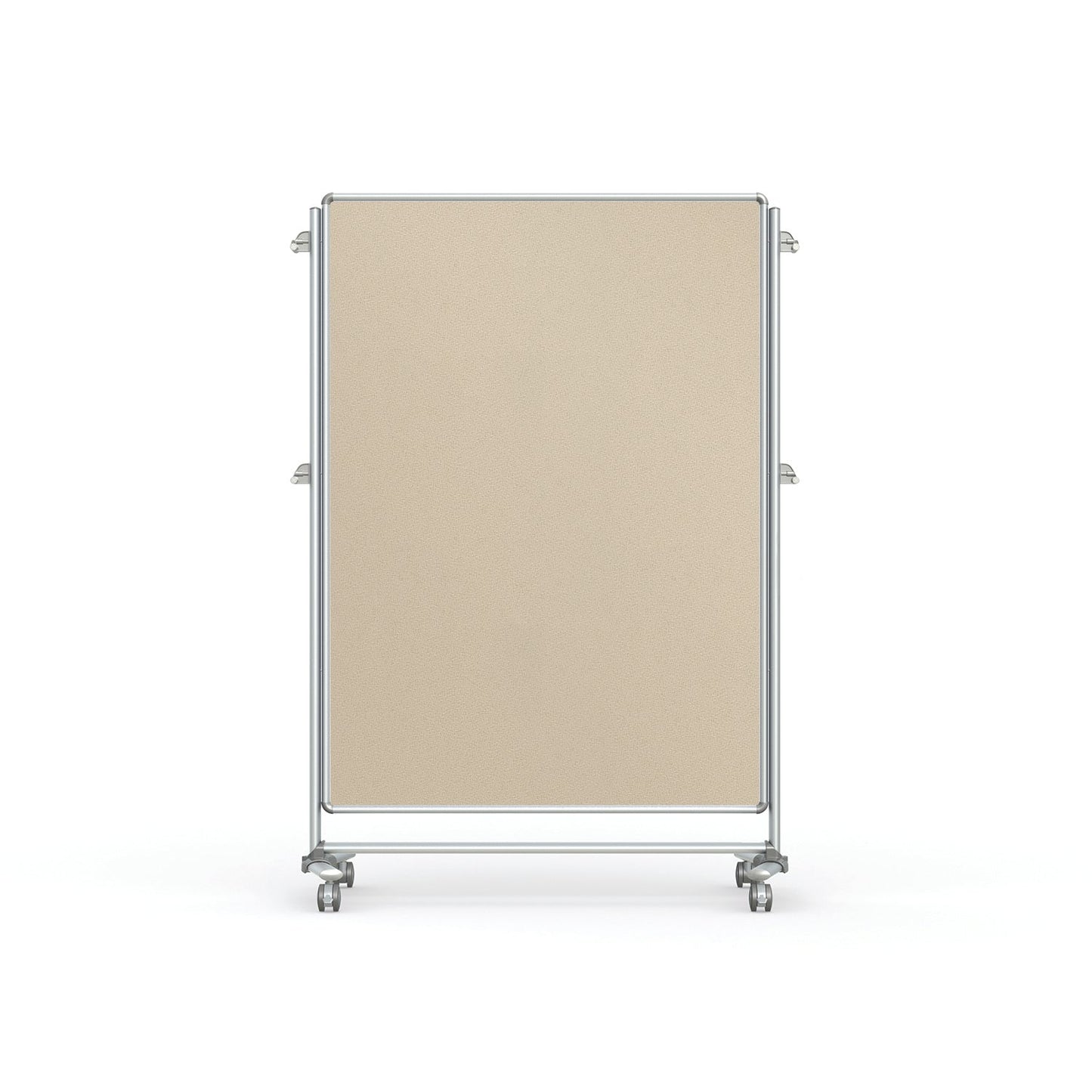 Ghent Nexus Partition, Mobile 2 - Sided Fabric Bulletin Board, 65"H x 46"W (GHE - NEX224FFP - XX) - SchoolOutlet