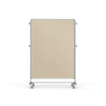 Ghent Nexus Partition, Mobile 2 - Sided Fabric Bulletin Board, 65