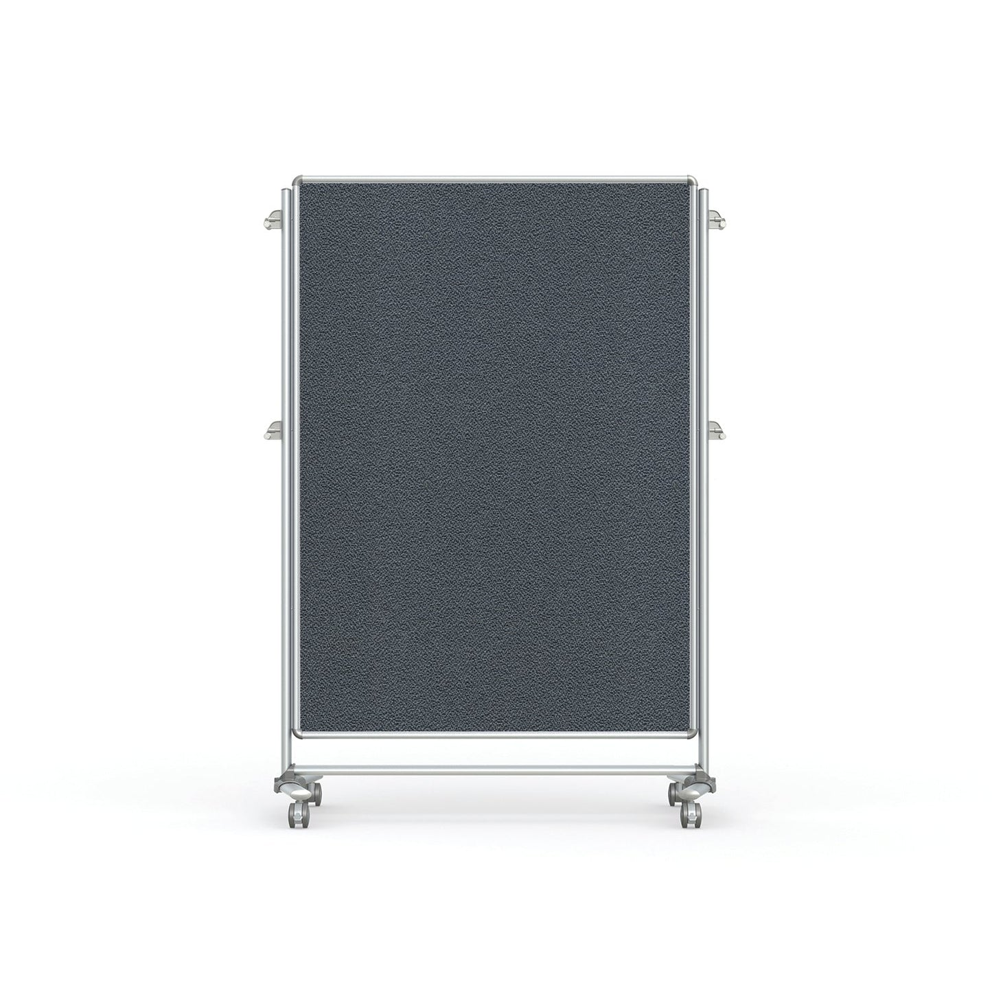 Ghent Nexus Partition, Mobile 2 - Sided Fabric Bulletin Board, 65"H x 46"W (GHE - NEX224FFP - XX) - SchoolOutlet