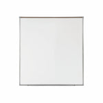 Ghent Proma Magnetic Porcelain Projection Whiteboard, Aluminum Frame, 4'H x 4'W (GHE - PRM1 - 44 - 4) - SchoolOutlet