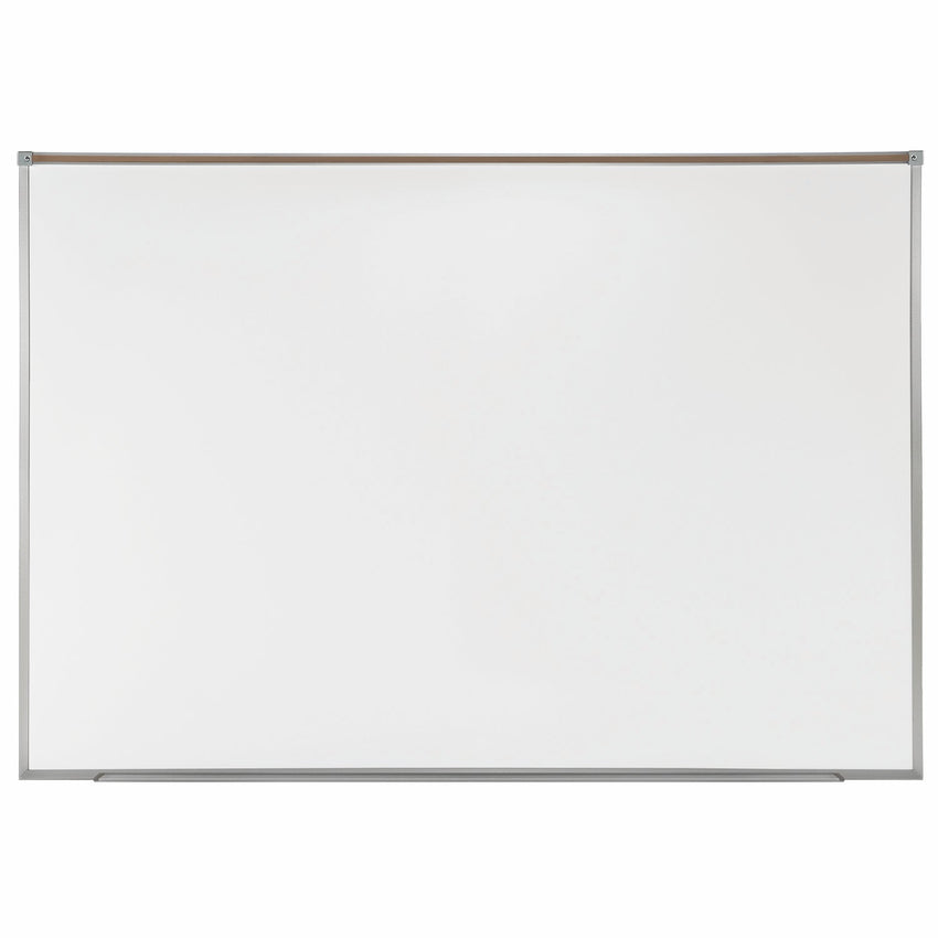 Ghent Proma Magnetic Porcelain Projection Whiteboard, Aluminum Frame, 4'H x 7' 4"W (GHE - PRM1 - 47 - 4) - SchoolOutlet