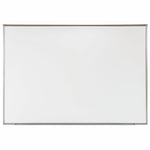Ghent Proma Magnetic Porcelain Projection Whiteboard, Aluminum Frame, 4'H x 7' 4