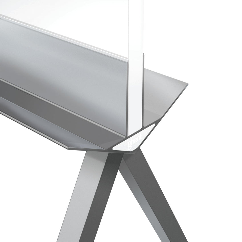 Ghent Roam Rolling Whiteboard 45"H x 36"W (GHE - RM36SAWHN) - SchoolOutlet