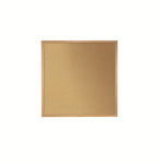 Ghent Natural Cork Bulletin Board, Oak Wood Frame, 4'H x 4'W (GHE - WK44) - SchoolOutlet