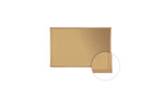 Ghent Natural Cork Bulletin Board, Oak Wood Frame, 4'H x 4'W (GHE - WK44) - SchoolOutlet