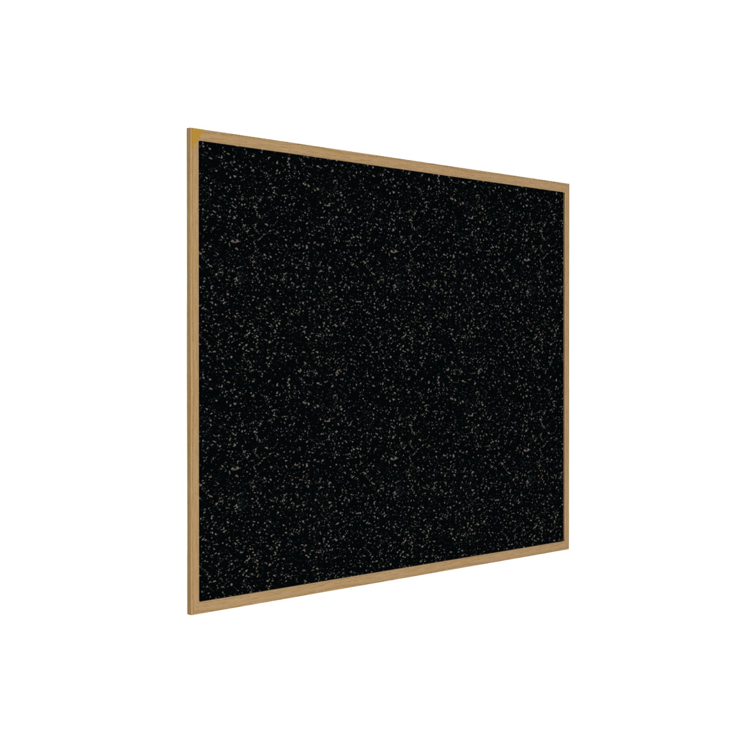 Ghent Recycled Bulletin Board, Oak Wood Frame, 4'H x 4'W (GHE - WTR44 - XX) - SchoolOutlet