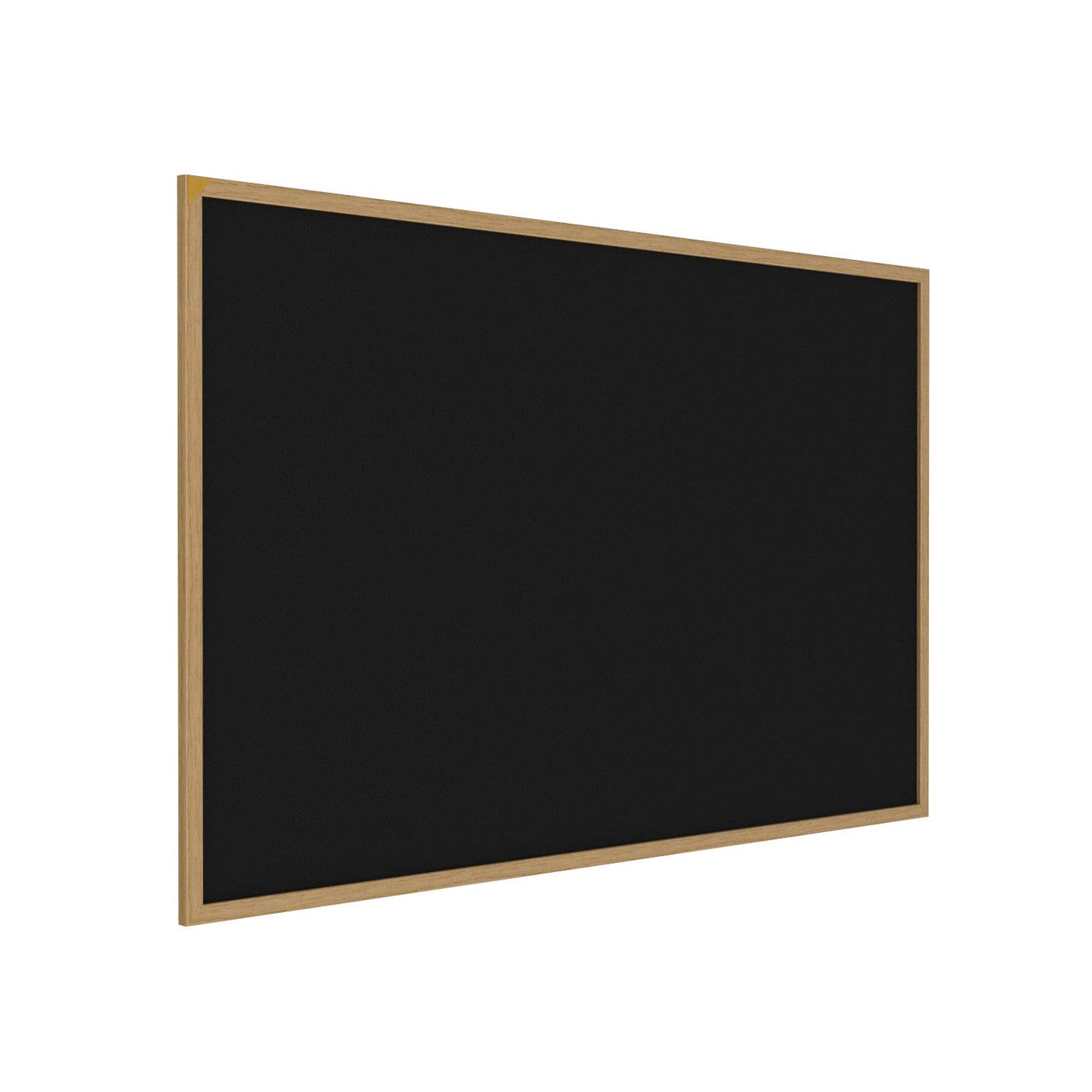 Ghent Recycled Bulletin Board, Oak Wood Frame, 4'H x 5'W (GHE - WTR45 - XX) - SchoolOutlet