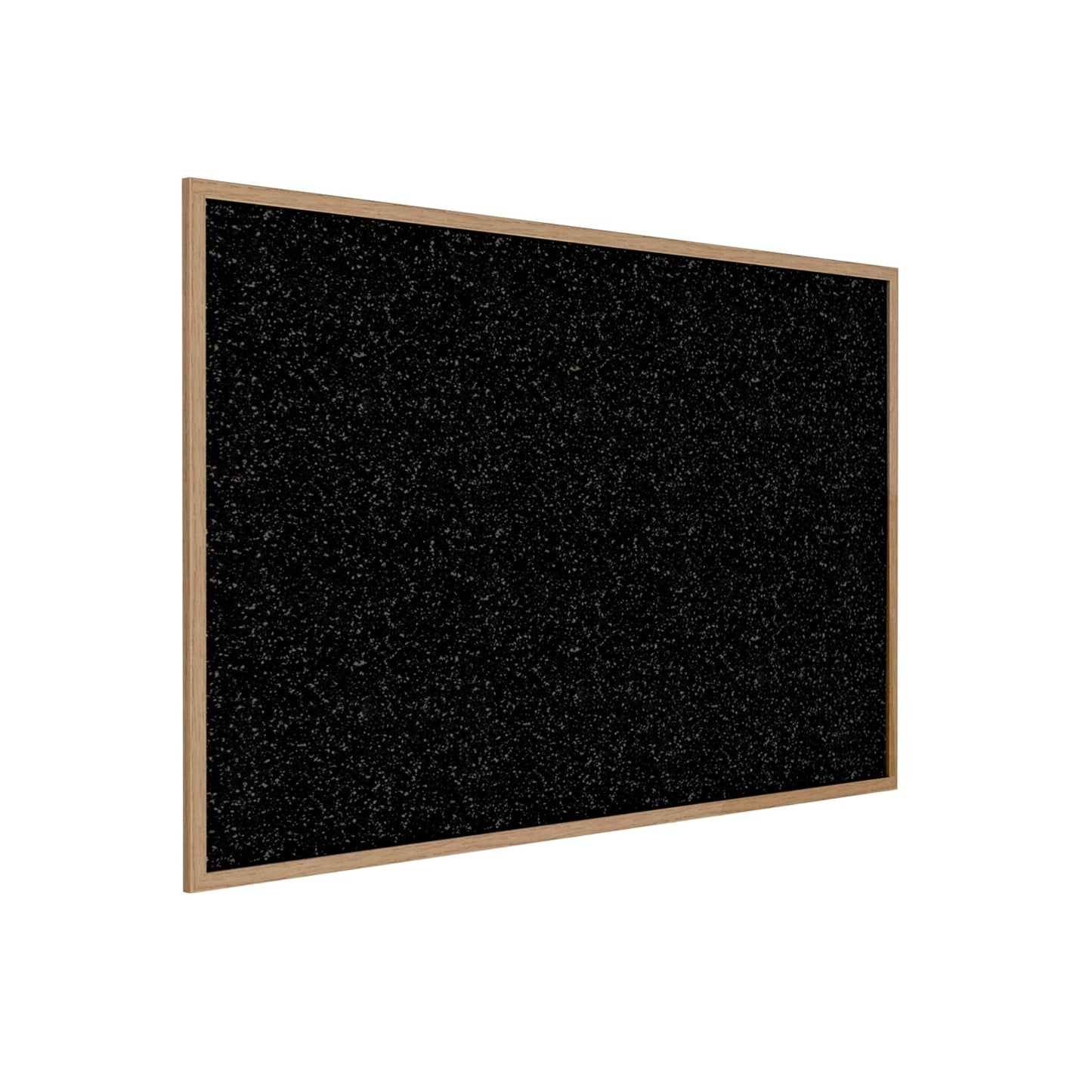 Ghent Recycled Bulletin Board, Oak Wood Frame, 4'H x 6'W (GHE - WTR46 - XX) - SchoolOutlet
