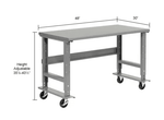 Global Industrial Mobile Workbench, 48