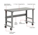 Global Industrial Mobile Workbench, 60