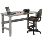 Global Industrial Adjustable Height Workbench, 72