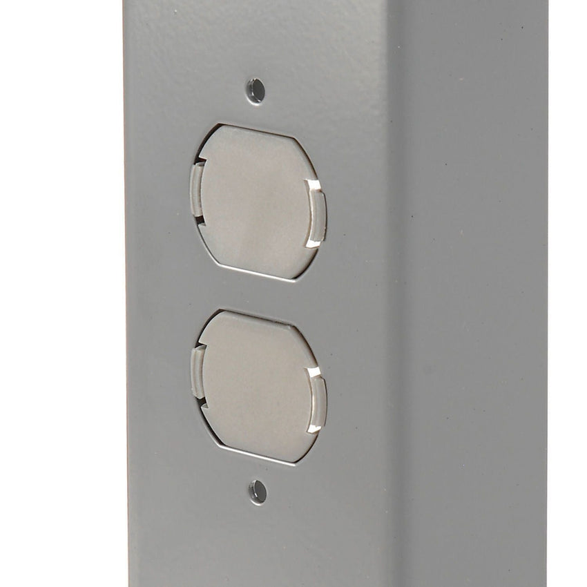 Global Industrial Adjustable Height Workbench, 72"W x 30"D, Shop Top Safety Edge, Gray (GLB - 183985) - SchoolOutlet