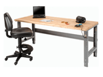 Global Industrial Adjustable Height Workbench, 72