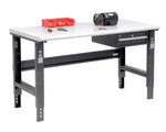Global Industrial Adjustable Height Workbench, 60