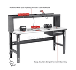 Global Industrial Adjustable Height Workbench, 72
