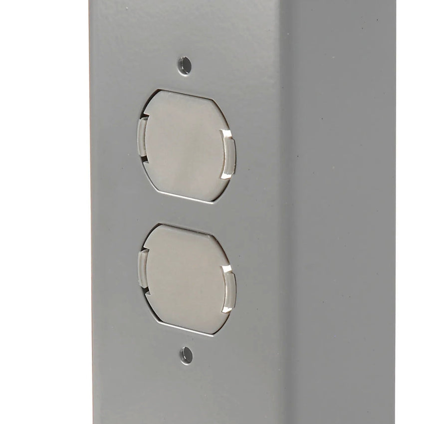 Global Industrial 48"W x 30"D Adjustable Height Workbench C - Channel Leg - ESD Safety Edge Gray (GLB - 237346) - SchoolOutlet