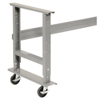 Global Industrial 48 x 30 Mobile Adjustable Height C - Channel Leg Workbench - ESD Safety Edge (GLB - 237346A) - SchoolOutlet