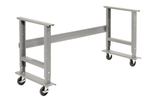 Global Industrial 48 x 30 Mobile Adjustable Height C - Channel Leg Workbench - ESD Safety Edge (GLB - 237346A) - SchoolOutlet