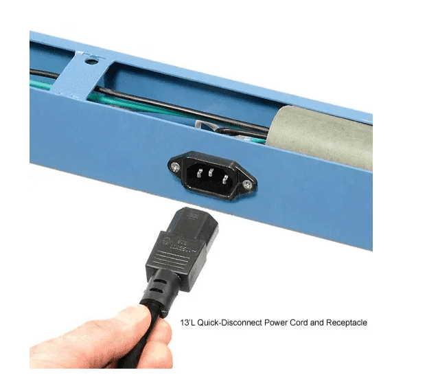 Global Industrial Adjustable Lab Workbench, 72" x 30", Power Apron, Phenolic Safety Edge, Blue (GLB - 237385B) - SchoolOutlet