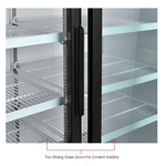 Nexel Merchandiser Refrigerator, 2 Glass Doors, 45 Cu. Ft. (GLB - 243006) - SchoolOutlet
