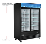 Nexel Merchandiser Refrigerator, 2 Glass Doors, 45 Cu. Ft. (GLB - 243006) - SchoolOutlet