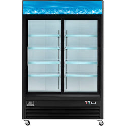 Nexel Merchandiser Refrigerator, 2 Glass Doors, 45 Cu. Ft. (GLB-243006)