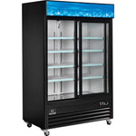 Nexel Merchandiser Refrigerator, 2 Glass Doors, 45 Cu. Ft. (GLB - 243006) - SchoolOutlet