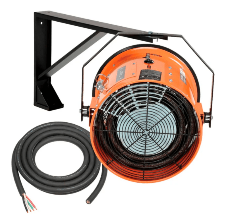 Global Industrial Electric Salamander Heater, Adjustable Thermostat, 480V, 3 Phase, 30000 Watt (GLB - 246068) - SchoolOutlet