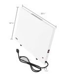 Global Industrial Radiant Panel Heater, 170W, 120V (GLB - 246097) - SchoolOutlet