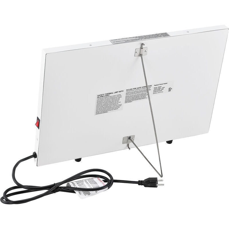Global Industrial Radiant Panel Heater, 170W, 120V (GLB - 246097) - SchoolOutlet